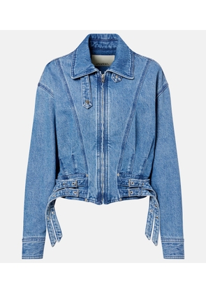 Isabel Marant Santa cropped denim jacket