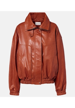 Magda Butrym Leather blouson jacket