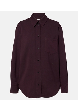 Victoria Beckham Satin pajama shirt