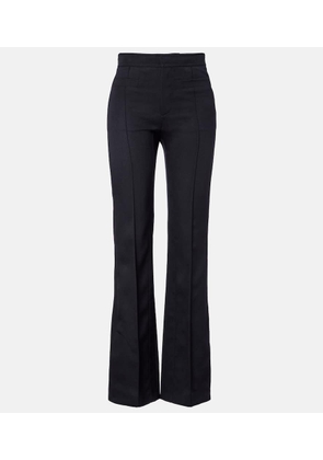 Chloe Virgin wool gabardine flared pants
