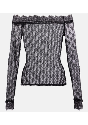 Isabel Marant Marlene off-shoulder lace top