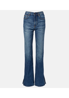 Chloe High-rise flared jeans