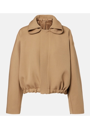 Victoria Beckham Oversized virgin wool jacket