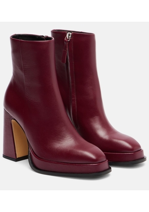 Souliers Martinez Nova Chueca 95 leather ankle boots