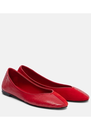 Jacquemus Ballerines leather ballet flats