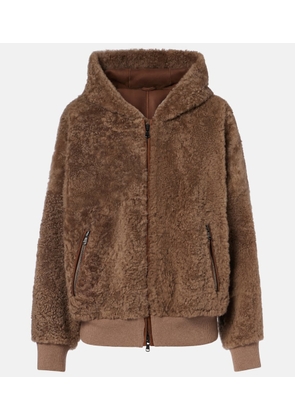 Brunello Cucinelli Shearling and cashmere jacket