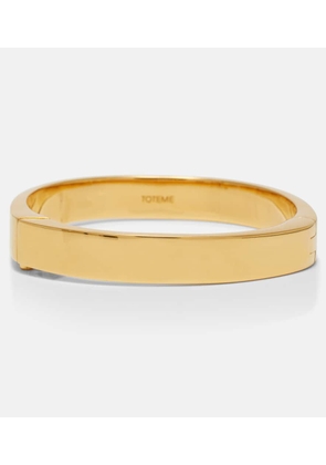 Toteme Signature 18kt gold-plated bangle