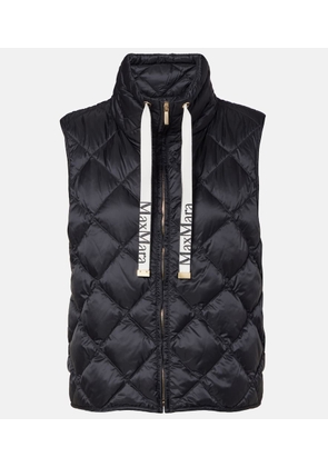 Max Mara Tregic quilted zip-up vest