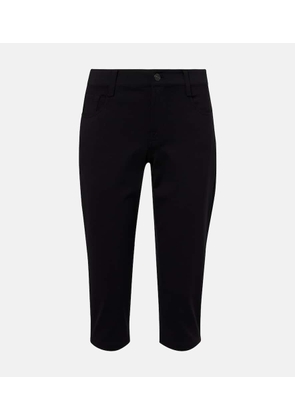 7 For All Mankind Capri mid-rise skinny jeans