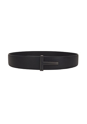TOM FORD 40mm Reversible Belt in Black - Black. Size 80 (also in 85, 95).