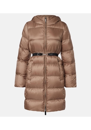 Max Mara The Cube Seipar quilted down coat
