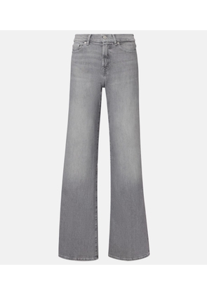 7 For All Mankind Lotta high-rise wide-leg jeans