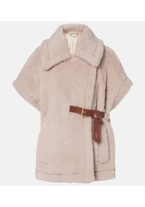 Max Mara Newbab alpaca, wool, and silk cape