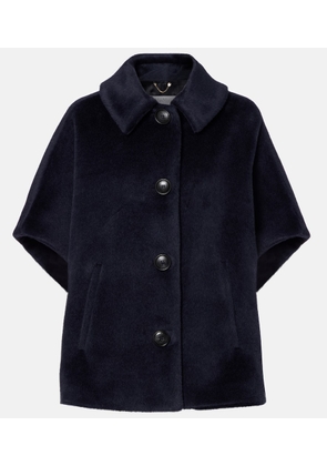 Max Mara Gulie alpaca and wool cape
