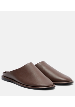 A.Emery Spencer leather mules