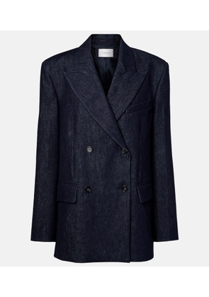 Sportmax Ancella double-breasted denim blazer