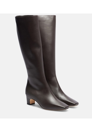 Manolo Blahnik Ofara leather knee-high boots