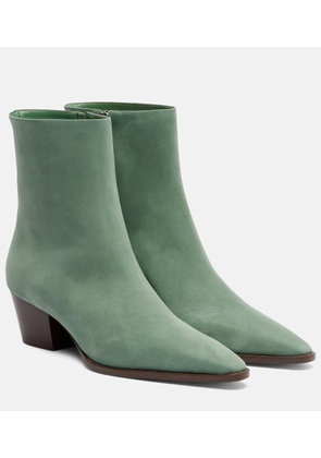 Manolo Blahnik Aliera 50 suede ankle boots
