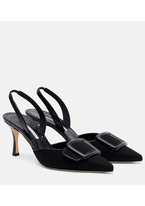 Manolo Blahnik Mayslibi 70 slingback pumps