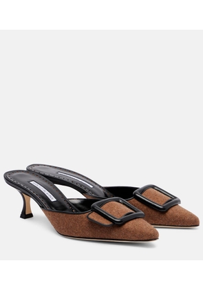 Manolo Blahnik Maysale 50 mules