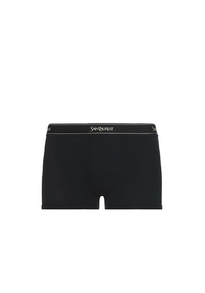 Saint Laurent Boxer in Black - Black. Size L (also in XL, S).