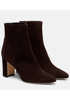 Manolo Blahnik Rosie 70 suede ankle boots
