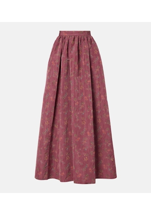 Markarian Morgaine floral maxi skirt