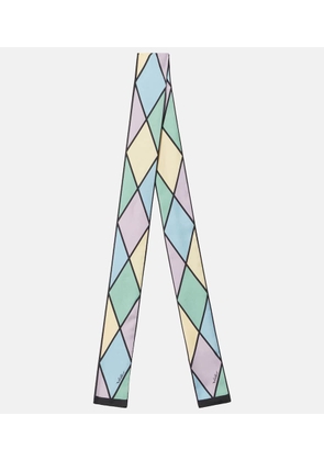 Valentino Rhombelle printed silk scarf