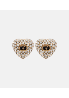 Valentino Cour Royal SwarovskiÂ®-embellished earrings