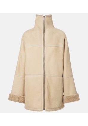Yves Salomon Reversible leather and shearling jacket