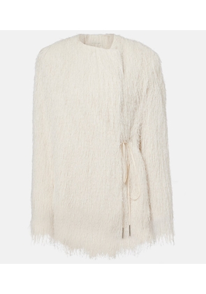 Dries Van Noten Fringed jacket