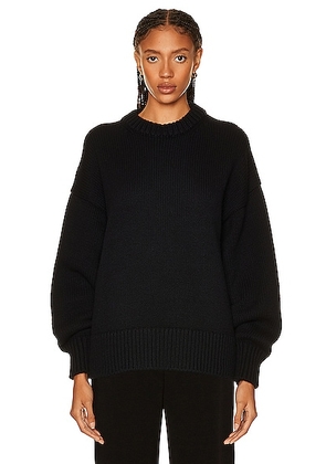 The Row Ophelia Top in Black - Black. Size L (also in XL).