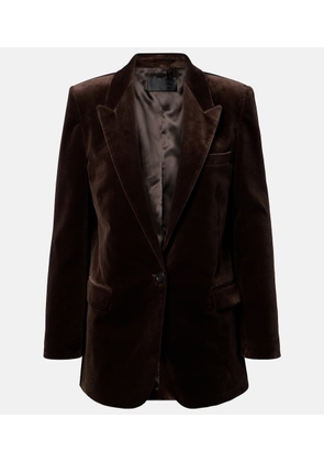 Nili Lotan Diane velvet blazer