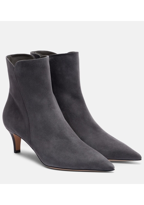 Gianvito Rossi Levy 55 suede ankle boots