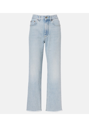 Valentino Mid-rise flared jeans