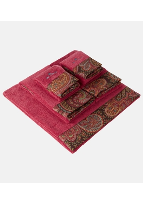 Etro Set of 5 cotton terry towels
