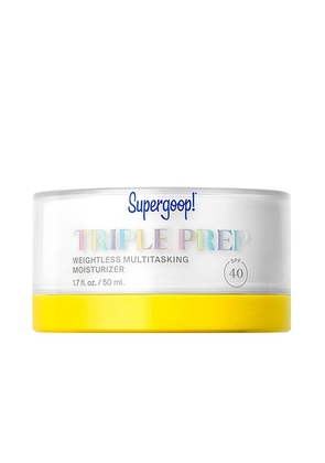 Supergoop! Triple Prep Weightless Daily Moisturizer SPF 40 in N/A. Size all.