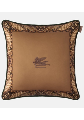 Etro Boyd paisley cotton cushion