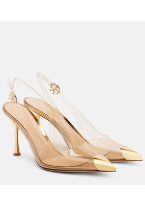 Gianvito Rossi Diana 85 PVC slingback pumps