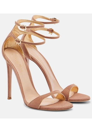 Gianvito Rossi 110 suede sandals