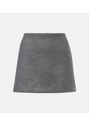Sportmax Poggio virgin wool miniskirt