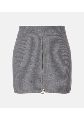 Sportmax Refolo wool and cashmere miniskirt