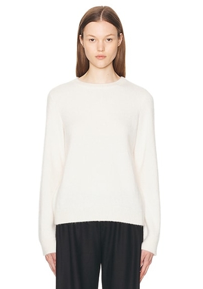 The Row Ilura Top in Off White - White. Size L (also in ).