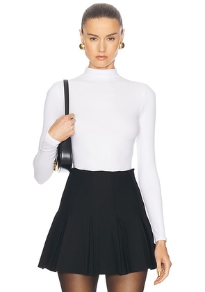 SEROYA Meg Bodysuit in White - White. Size XL (also in ).