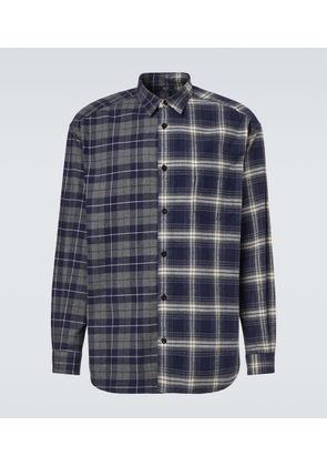 Comme des Garcons Homme Checked cotton shirt