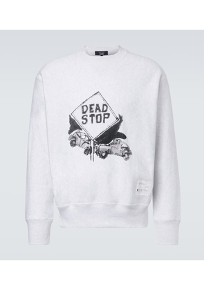 Comme des Garcons Homme Printed cotton jersey sweatshirt