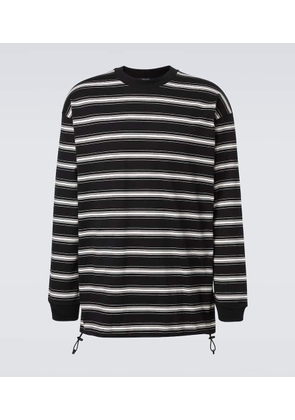 Comme des Garcons Homme Striped cotton jersey T-shirt