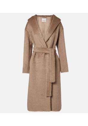 'S Max Mara Eliana alpaca, wool, and cashmere blend coat
