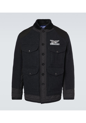Junya Watanabe x Filson embroidered quilted wool field jacket