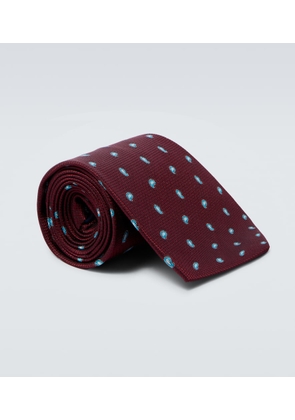 Junya Watanabe Paisley silk tie